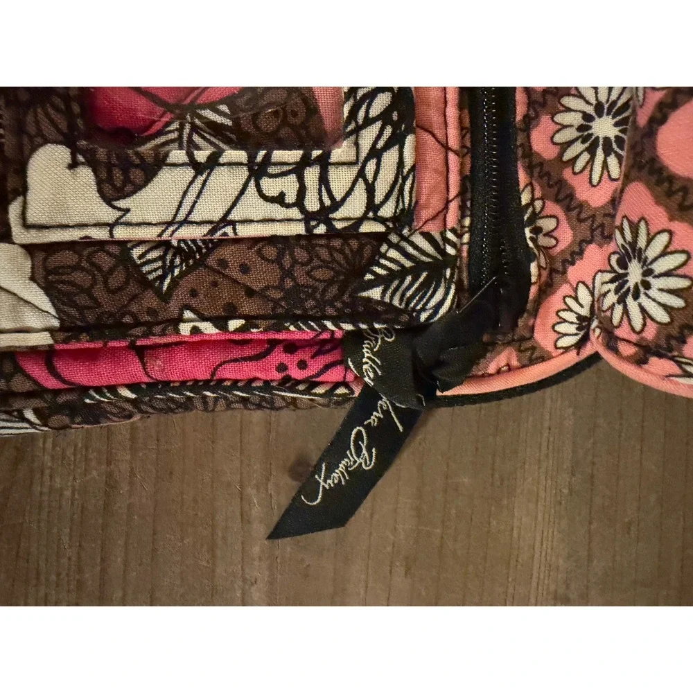 Vera Bradley Night and Day Floral Quilted Cotton Crossbody Bag Wallet Purse